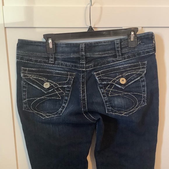 Silver Suki bootcut surplus  size W 33  X  L32 blue - Picture 2 of 11